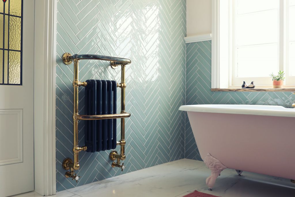 Bathroom of House 168 in Mostyn